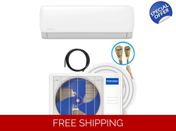 MR COOL 24K-Btu 18.9 SEER2 Mini Split Heat Pump (5°F) + Wifi, 9.7 EER/8.7 HSPF (R454B)